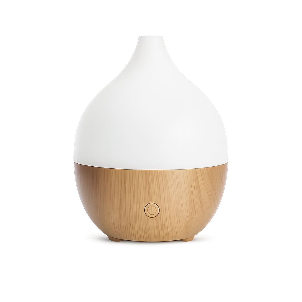 Kompakter Aroma USB Diffuser mit LED für ätherische Öle, 100 ml
